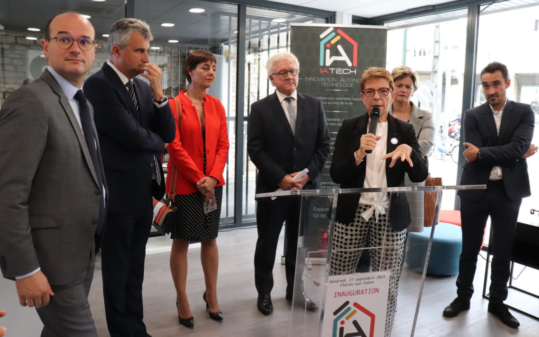 Inauguration de la Home Tech à Chalon